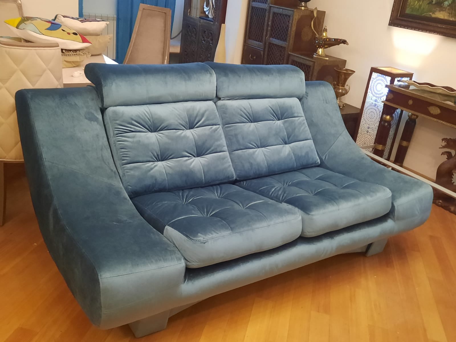 Обивка дивана на дому. Новопавловск